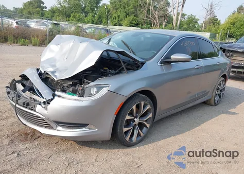 2015 Chrysler 200 Limited z USA, uszkodzony, nr VIN 1C3CCCAB6FN552222